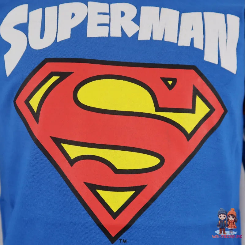 DC Comics Superman langarm T-Shirt - WS-Trend.de Kinder - Jungen 104-134