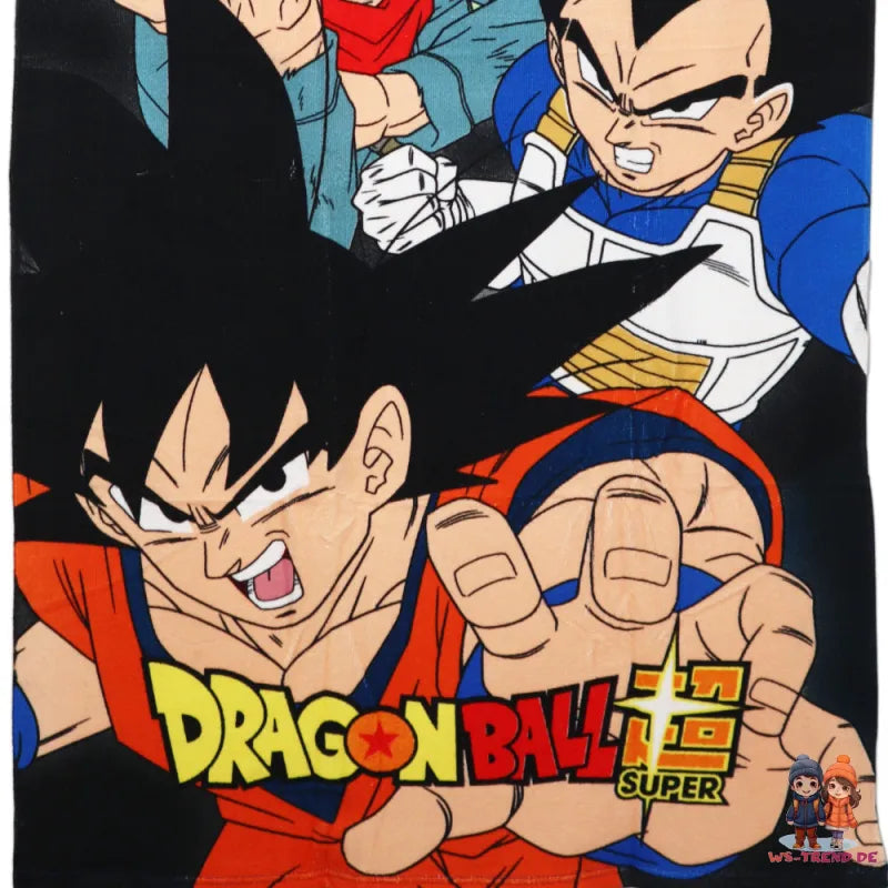 Dragon Ball Z Goku Mikrofaser Strandtuch Badetuch 70x140 cm - WS-Trend.de Dragonball Badehandtuch