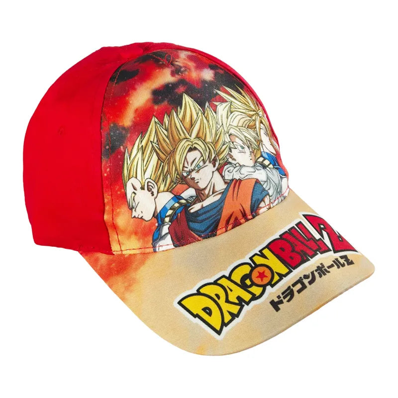 Anime Dragon Ball Z Jungen Basecap Baseball Kappe Mütze - WS-Trend.de Goku Gr. 52 - 54