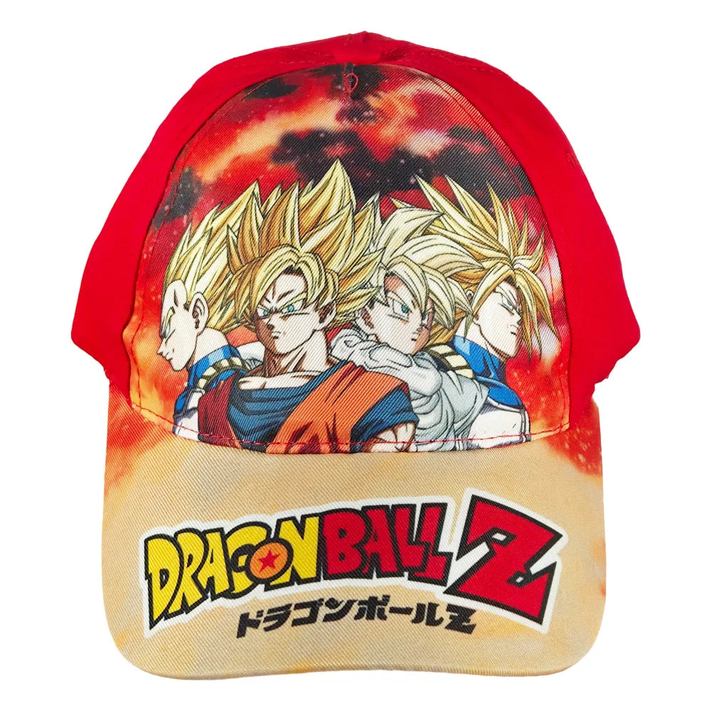 Anime Dragon Ball Z Jungen Basecap Baseball Kappe Mütze - WS-Trend.de Goku Gr. 52 - 54
