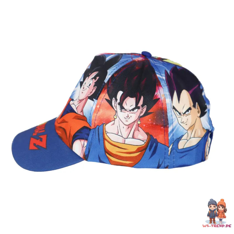 Anime DragonBall Z Goku Jungen Basecap Baseball Kappe Alloverdruck - WS-Trend.de Mütze Hut