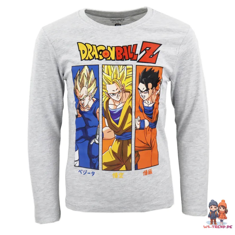 Anime Dragon Ball Goku Kinder Jungen Schlafanzug Pyjama - WS-Trend.de langarm 116-152 Baumwolle