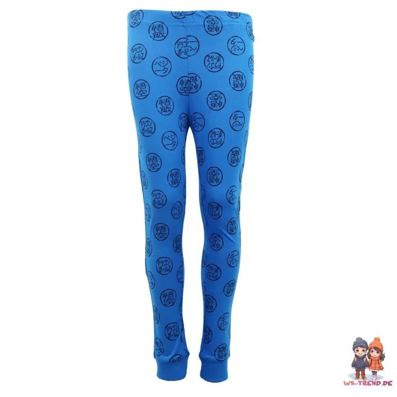 Anime Dragon Ball Goku Kinder Jungen Schlafanzug Pyjama - WS-Trend.de langarm 116-152 Baumwolle