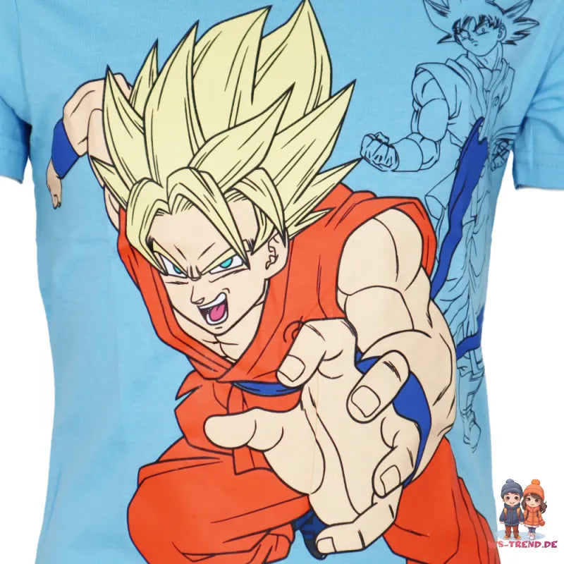 Anime Dragonball Super Goku Jungen kurzarm T-Shirt Shirt - WS-Trend.de 110 bis 140