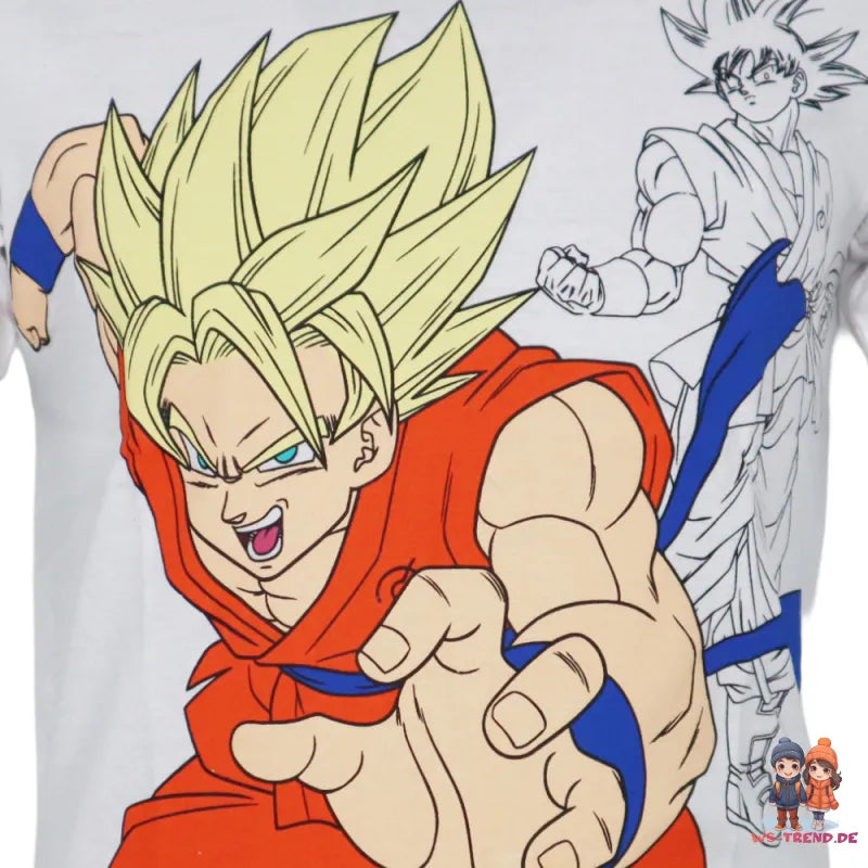 Anime Dragonball Super Goku Jungen kurzarm T-Shirt Shirt - WS-Trend.de 110 bis 140