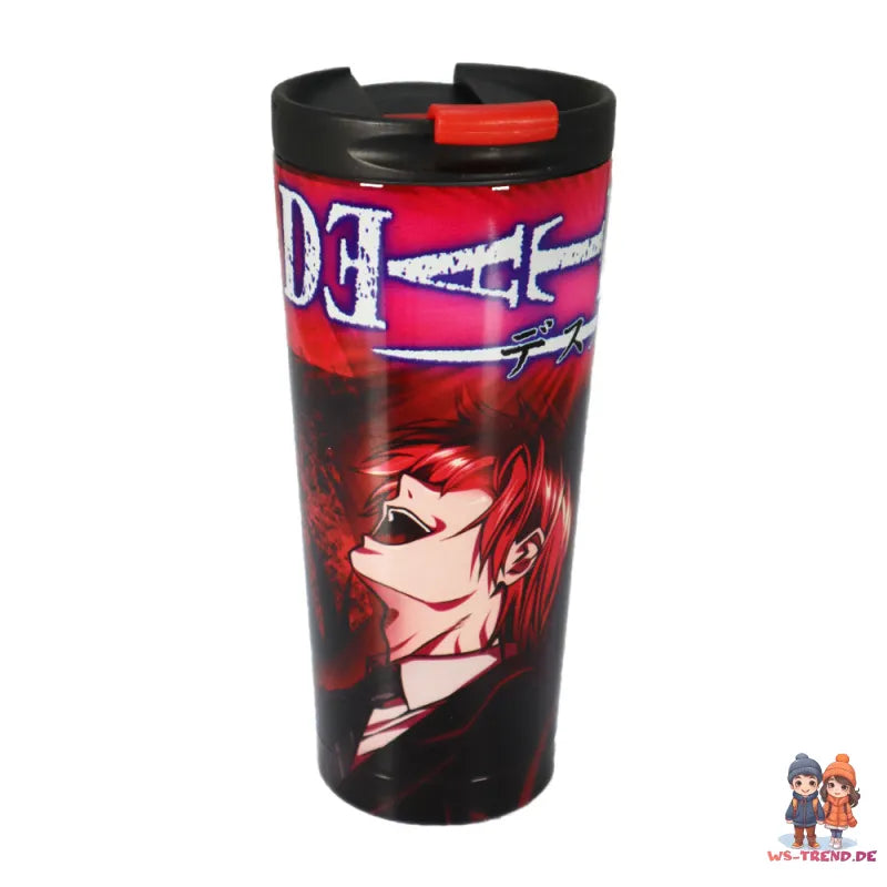 Anime Death Note Edelstahl Thermo Kaffeebecher doppelwandig Becher 425 ml - WS-Trend.de