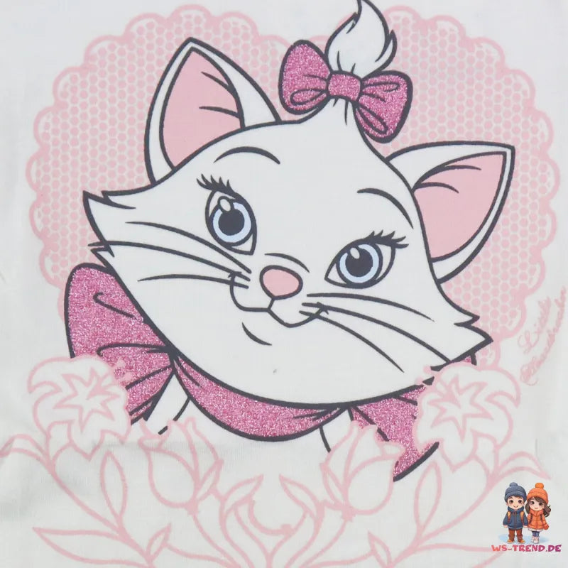 Disney Aristocats Marie die Katze Kleinkind kurzarm Body - WS-Trend.de Strampler Gr. 68 - 92