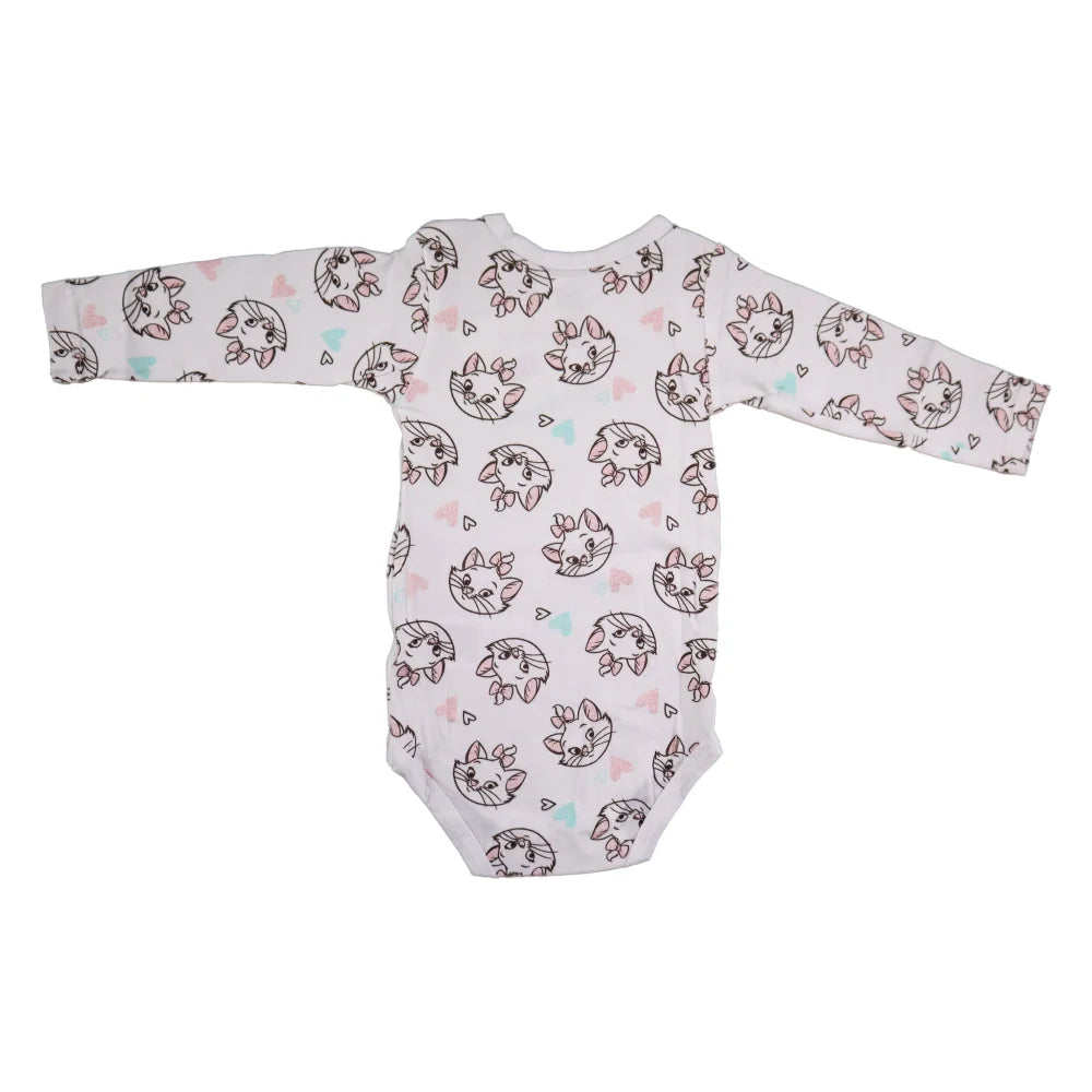 Disney Aristocats Marie die Katze Kleinkind langarm Body - WS-Trend.de Strampler Gr. 68 - 92