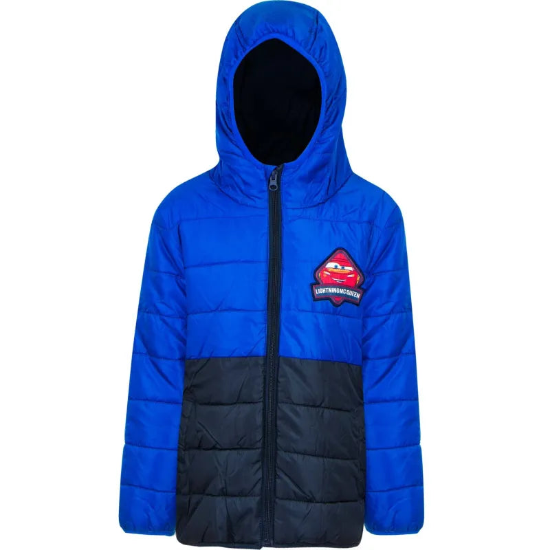 Disney Cars Kinder Winterjacke mit Kapuze - WS-Trend.de McQueen Übergangsjacke Jacke Jungen Gr. 98-128