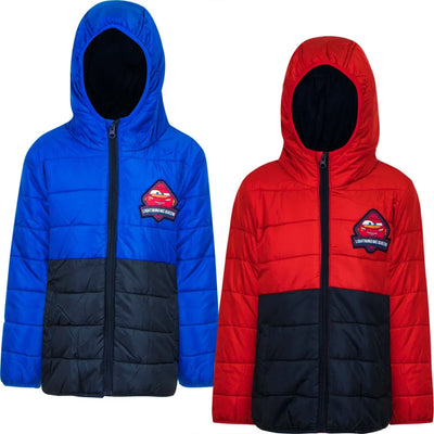 Disney Cars Kinder Winterjacke mit Kapuze - WS-Trend.de McQueen Übergangsjacke Jacke Jungen Gr. 98-128