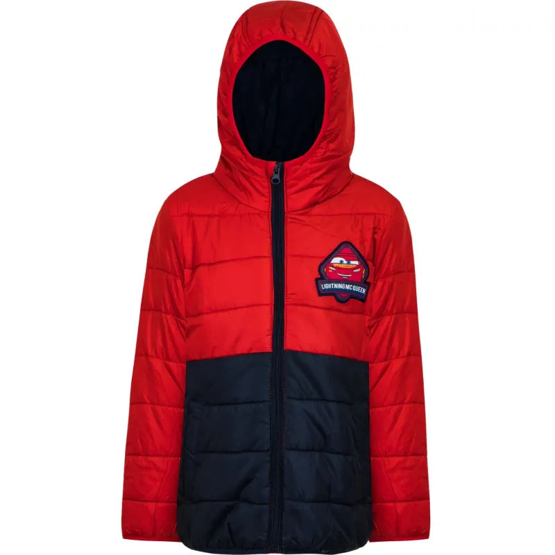 Disney Cars Kinder Winterjacke mit Kapuze - WS-Trend.de McQueen Übergangsjacke Jacke Jungen Gr. 98-128