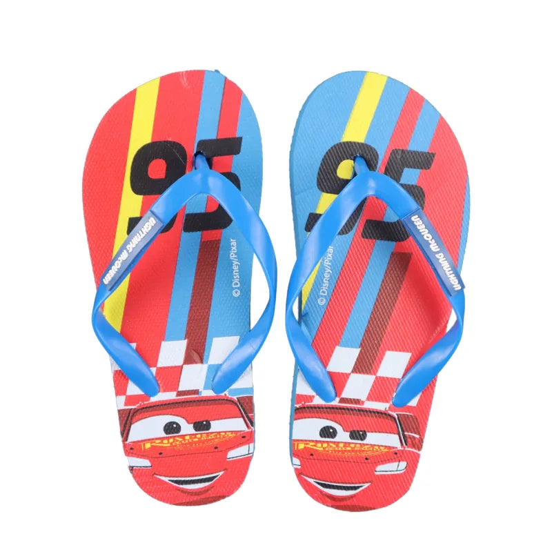 Disney Cars Lightning McQueen Jungen Zehentrenner - WS-Trend.de Mc Queen - Kinder Badeschuhe Latschen 26-33