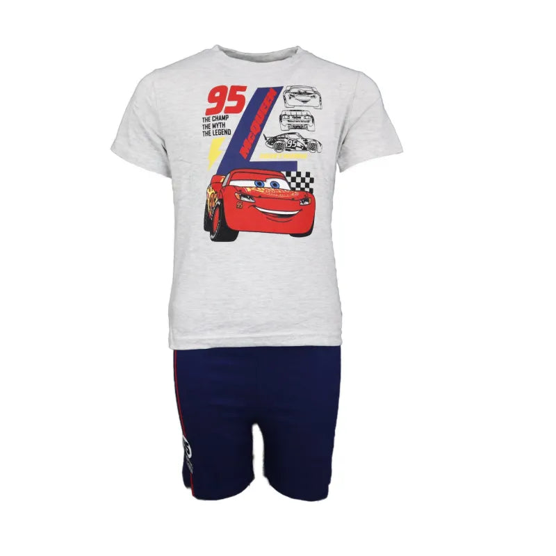 Disney Cars Lightning McQueen Kinder Pyjama Schlafanzug - WS-Trend.de 98-128 Baumwolle
