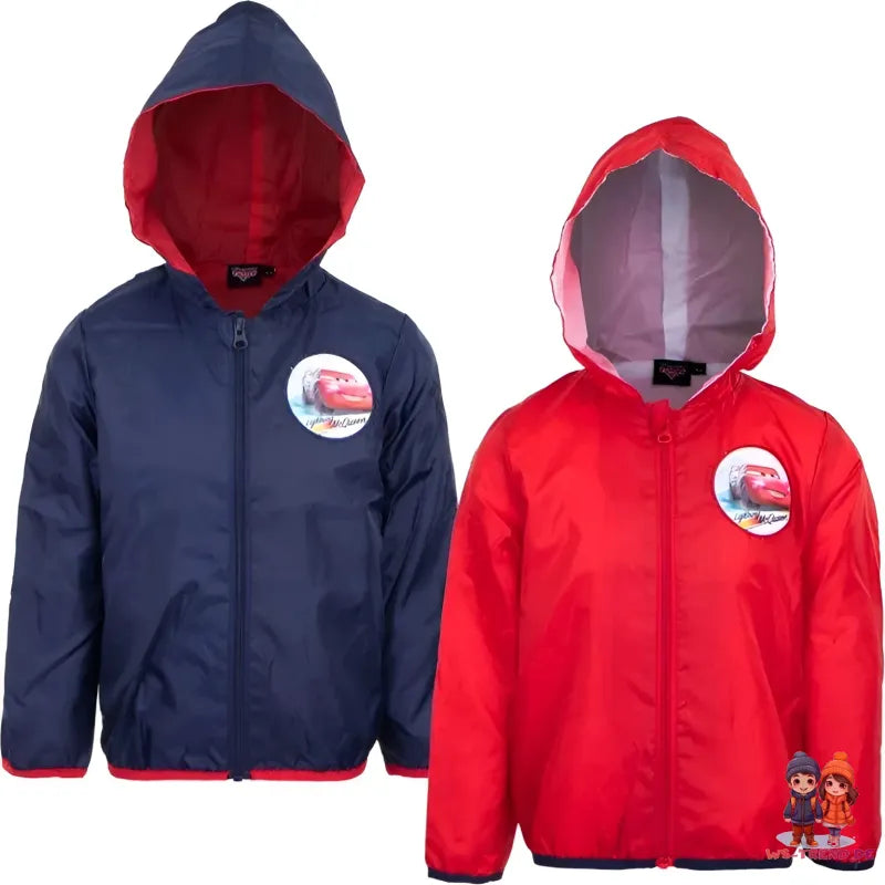 Disney Cars Lightning McQueen Kinder Regenjacke - WS-Trend.de Jacke mit Kapuze Jungen 98 -128