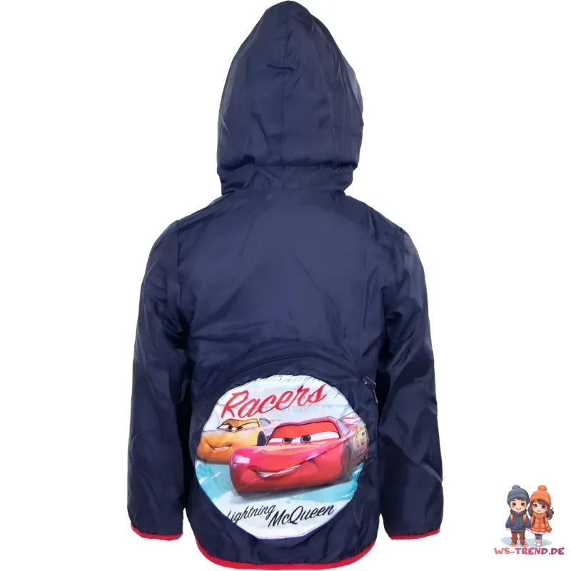Disney Cars Lightning McQueen Kinder Regenjacke - WS-Trend.de Jacke mit Kapuze Jungen 98 -128