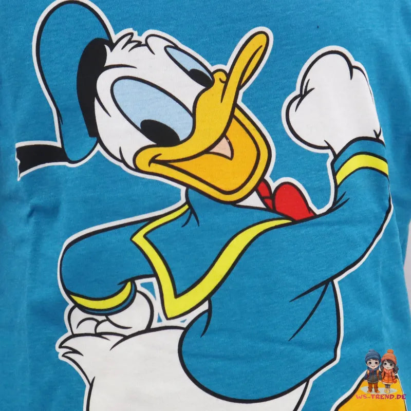 Disney Donald Duck Sommerset Shorts plus T-Shirt - WS-Trend.de Kinder Jungen 98-128 Blau