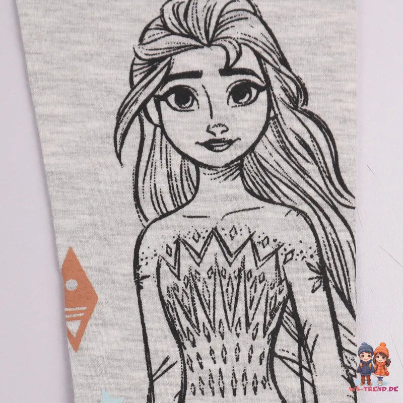 Disney Die Eiskönigin Anna Elsa Kinder Leggings Sporthose - WS-Trend.de 2 Mädchen