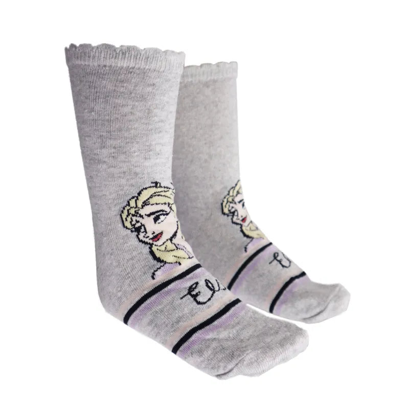 Disney Die Eiskönigin Elsa Anna Mädchen Kinder lange Socken im 2er Pack - WS-Trend.de 23 - 34
