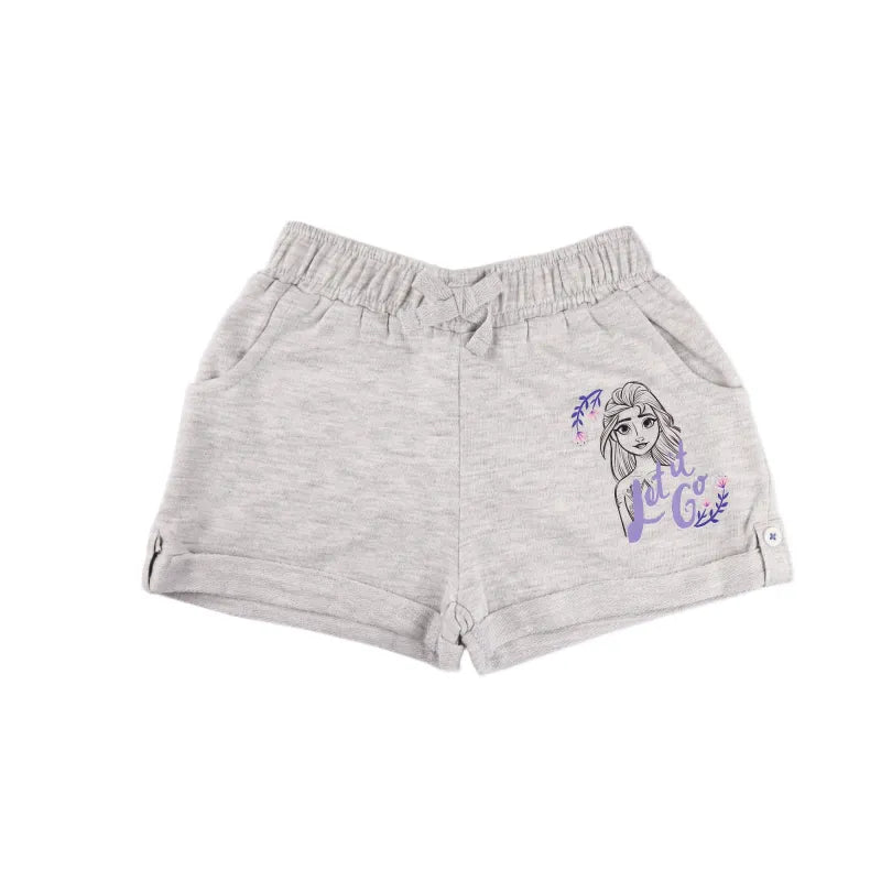 Disney Die Eiskönigin Elsa Kinder Shorts - WS-Trend.de Frozen Mädchen 92-128 Blau Grau