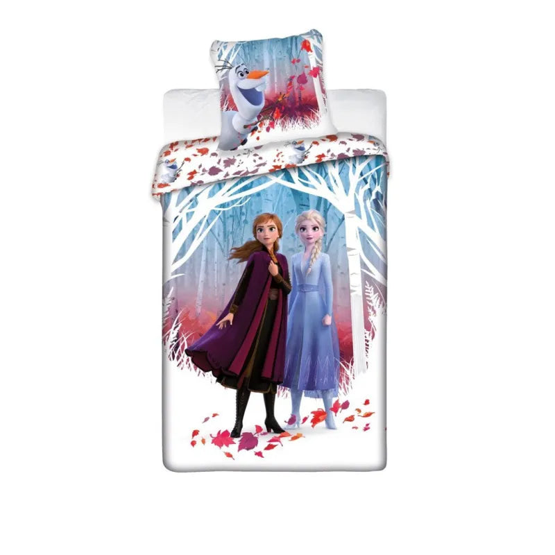 Disney Die Eiskönigin Kinder Bettwäsche Set - WS-Trend.de Anna Elsa Olaf Mikrofaser Kinderbettwäsche 135-140x200 63x63 cm