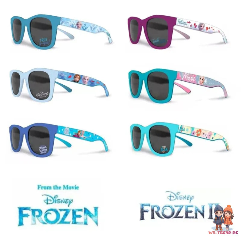 Disney Die Eiskönigin - Kinder Sonnenbrille mit UV-Schutz - WS-Trend.de Anna Elsa