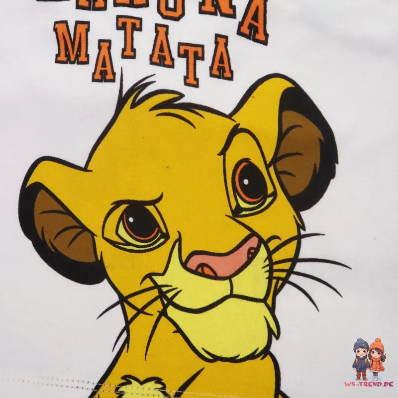 Disney König der Löwen Simba Baby Jungen Set T-Shirt plus Shorts - WS-Trend.de Kinder Sommerset
