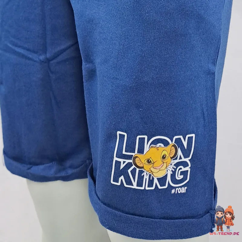 Disney König der Löwen Simba Sommerset Shorts plus T-Shirt - WS-Trend.de 98-128 Baumwolle
