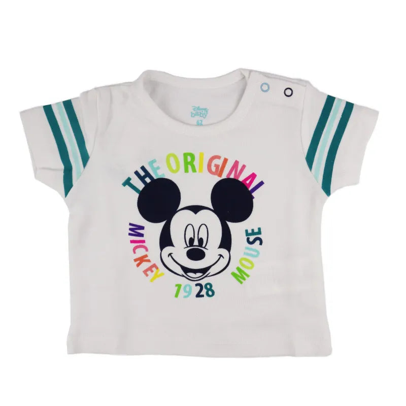 Disney Mickey Maus Baby Kurzarm T Shirt WS Trend.de kurzarm Gr. 62 86 für Jungen
