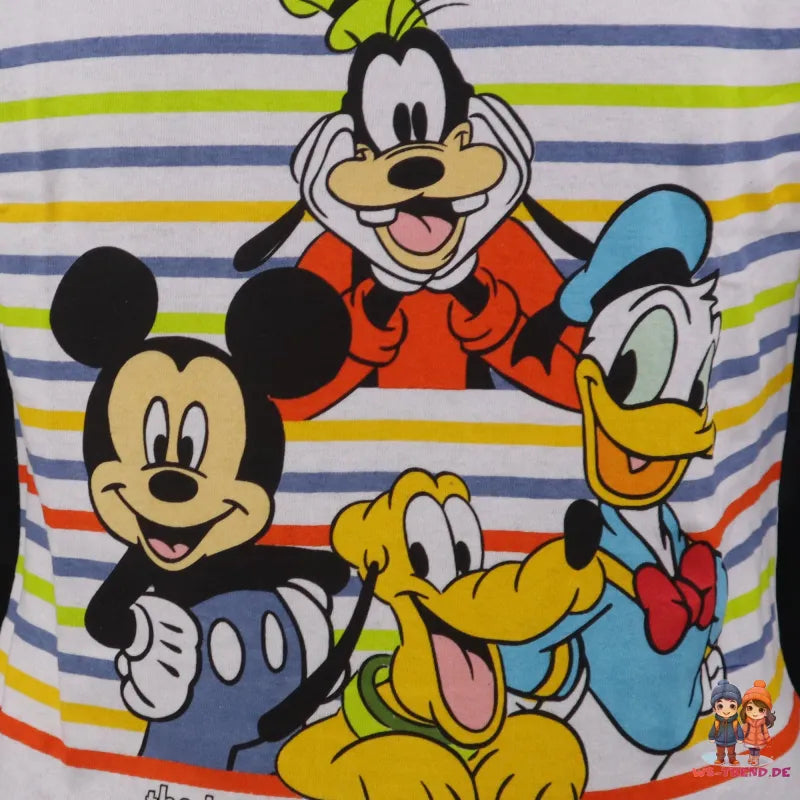 Disney Mickey Maus Kinder Schlafanzug Pyjama kurz - WS-Trend.de 98-128 baumwolle