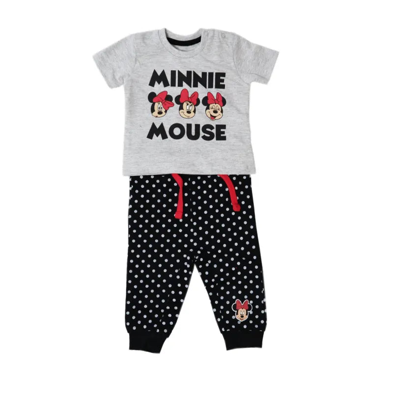 Disney Minnie Maus Baby Mädchen Set kurzarm T-Shirt plus Hose - WS-Trend.de Gr. 62-86