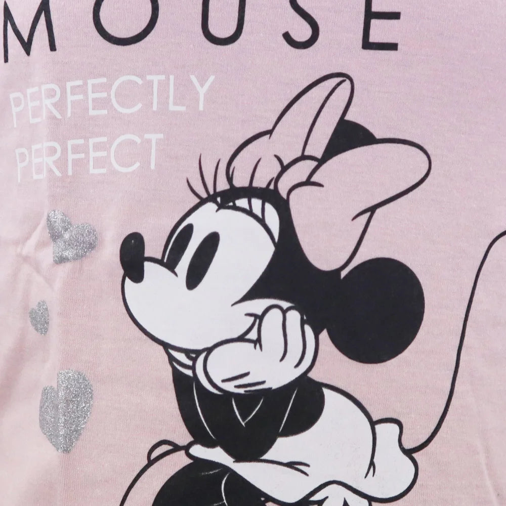 Disney Minnie Maus Kinder langarm T-Shirt - WS-Trend.de Mädchen 98-128 Baumwolle
