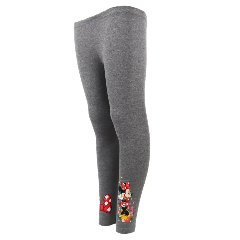 Disney Minnie Maus Kinder Leggings Sporthose - WS-Trend.de Mädchen Grau Rosa