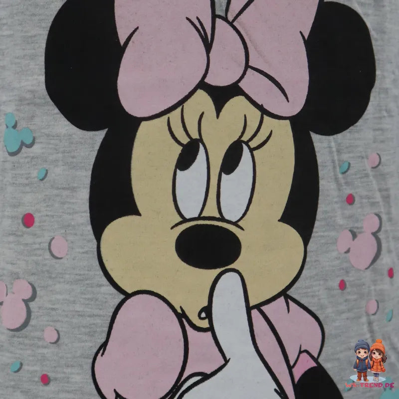 Disney Minnie Maus Kinder Schlafanzug Pyjama lang - WS-Trend.de Mädchen 104 - 134 Baumwolle