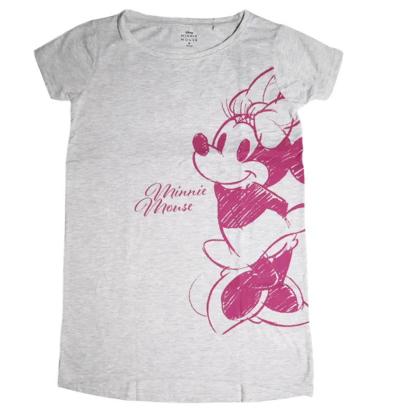 Disney Minnie Maus Damen kurzarm Schlafshirt Nachthemd - WS-Trend.de XS-XL