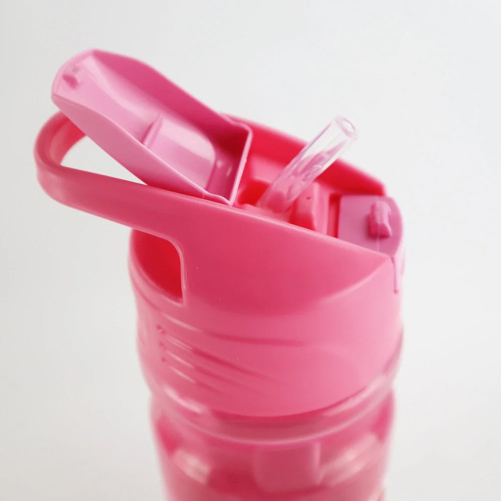 Disney Minnie Maus Trinkflasche Flasche 500 ml Griff Strohhalm - WS-Trend.de Wasserflasche