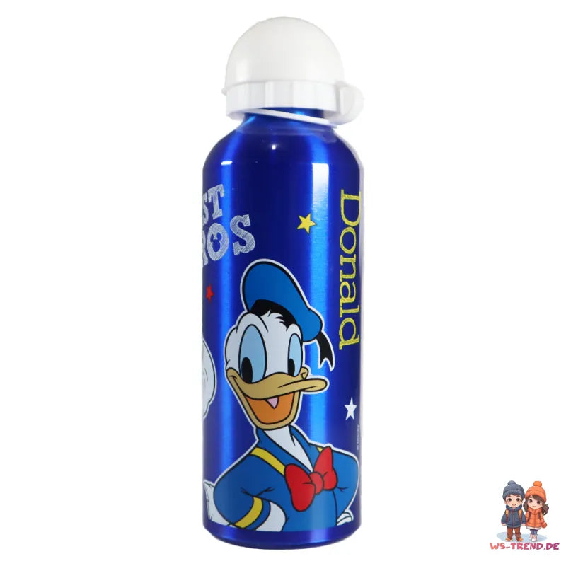 Disney Mickey Maus Donald Duck Aluminium Wasserflasche Trinkflasche Flasche 520 - WS-Trend.de