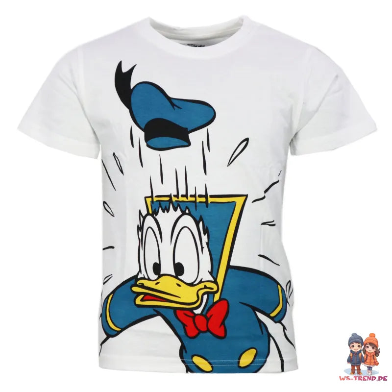 Disney Donald Duck Kinder Jungen Schlafanzug Pyjama WS Trend.de Jugend 98 128 100% Baumwolle