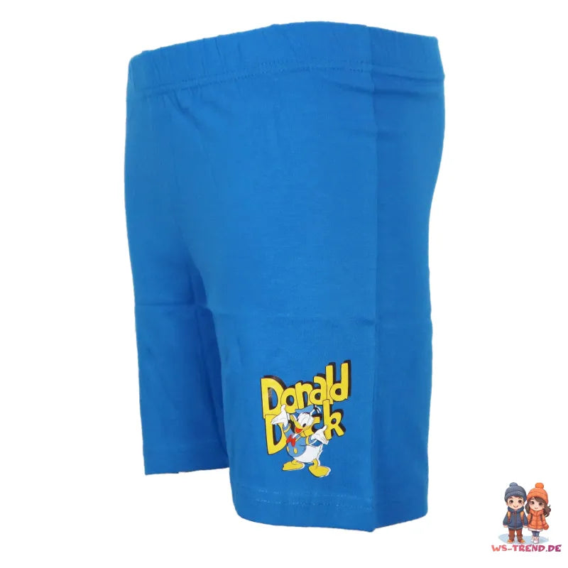 Disney Donald Duck Kinder Jungen Schlafanzug Pyjama WS Trend.de Jugend 98 128 100% Baumwolle