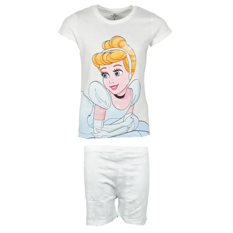 Disney Cinderella Rapunzel Kinder Schlafanzug Pyjama - WS-Trend.de Gr. 92-128 100% Baumwolle