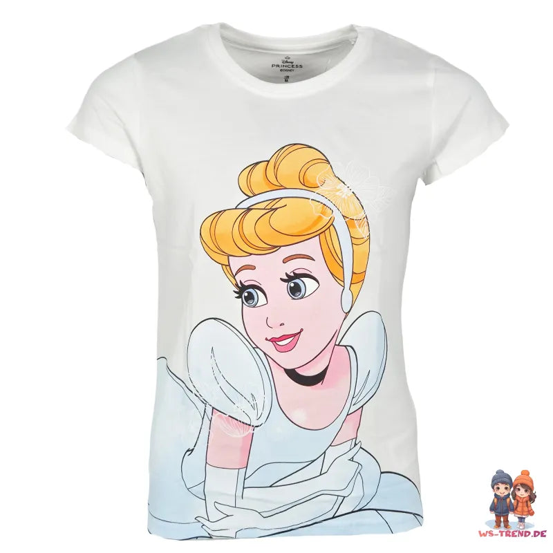 Disney Cinderella Rapunzel Kinder Schlafanzug Pyjama - WS-Trend.de Gr. 92-128 100% Baumwolle