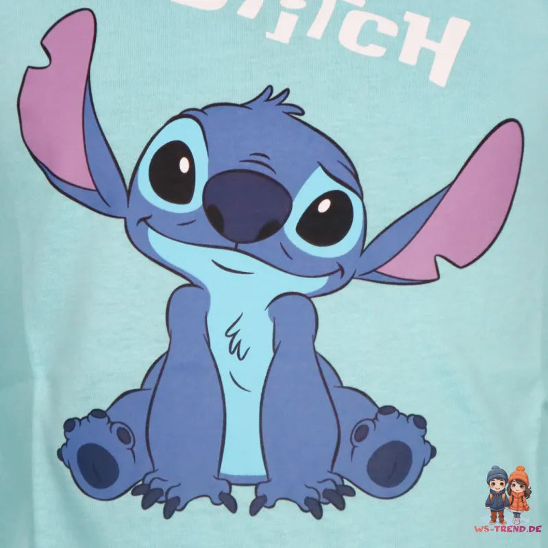 Disney Stitch Kinder Jungen Langarmshirt Shirt - WS-Trend.de 92-128 100% Baumwolle