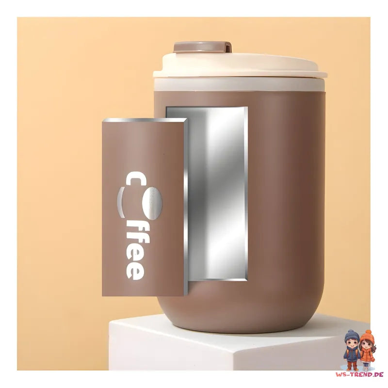Isolierter Kaffeebecher Thermobecher Becher To-Go 500 ml - WS-Trend.de