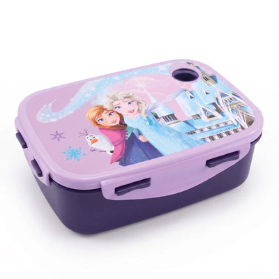 Disney Die Eiskönigin Anna Elsa 2 tlg Kinder Set Brotdose Trinkflasche 350 ml - Ansicht 2