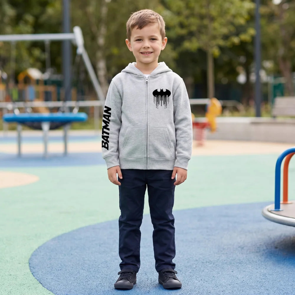 Kapuzenpullover DC Comics Batman Kinder Hoodie Pulli Gr. 104 - WS-Trend.de