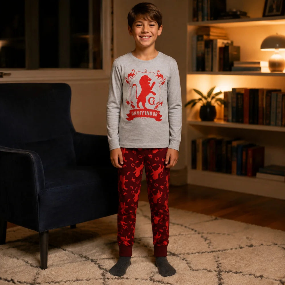Harry Potter Gryffindor Slytherin Mädchen Pyjama - WS-Trend.de
