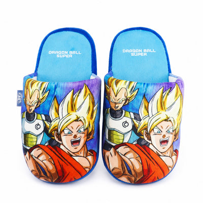 Dragon Ball Super Jungen Hausschuhe Slipper Schlüpfschuhe Pantoffeln 30-37