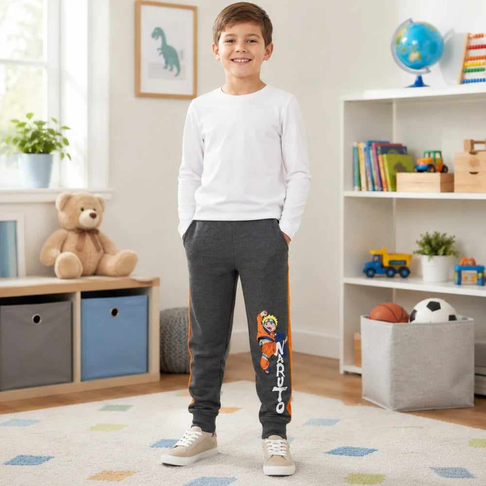 Naruto Shippuden Kinder Jungen Jogginghose Sporthose Hose Gr. 98-128 - WS-Trend.de
