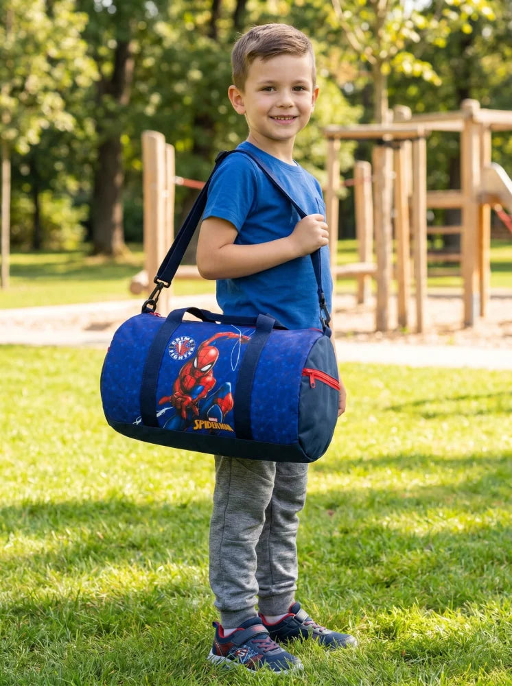 Marvel Spiderman Jungen Sporttasche Tasche Trainigstasche 38x22x18 cm - WS-Trend.de