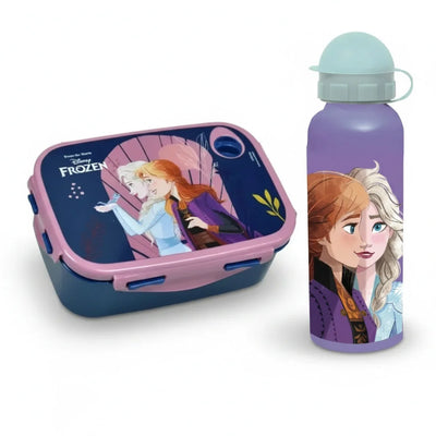 Disney Die Eiskönigin Anna Elsa 2 tlg Kinder Lunch Set Brotdose Alu-Trinkflas... - WS-Trend.de
