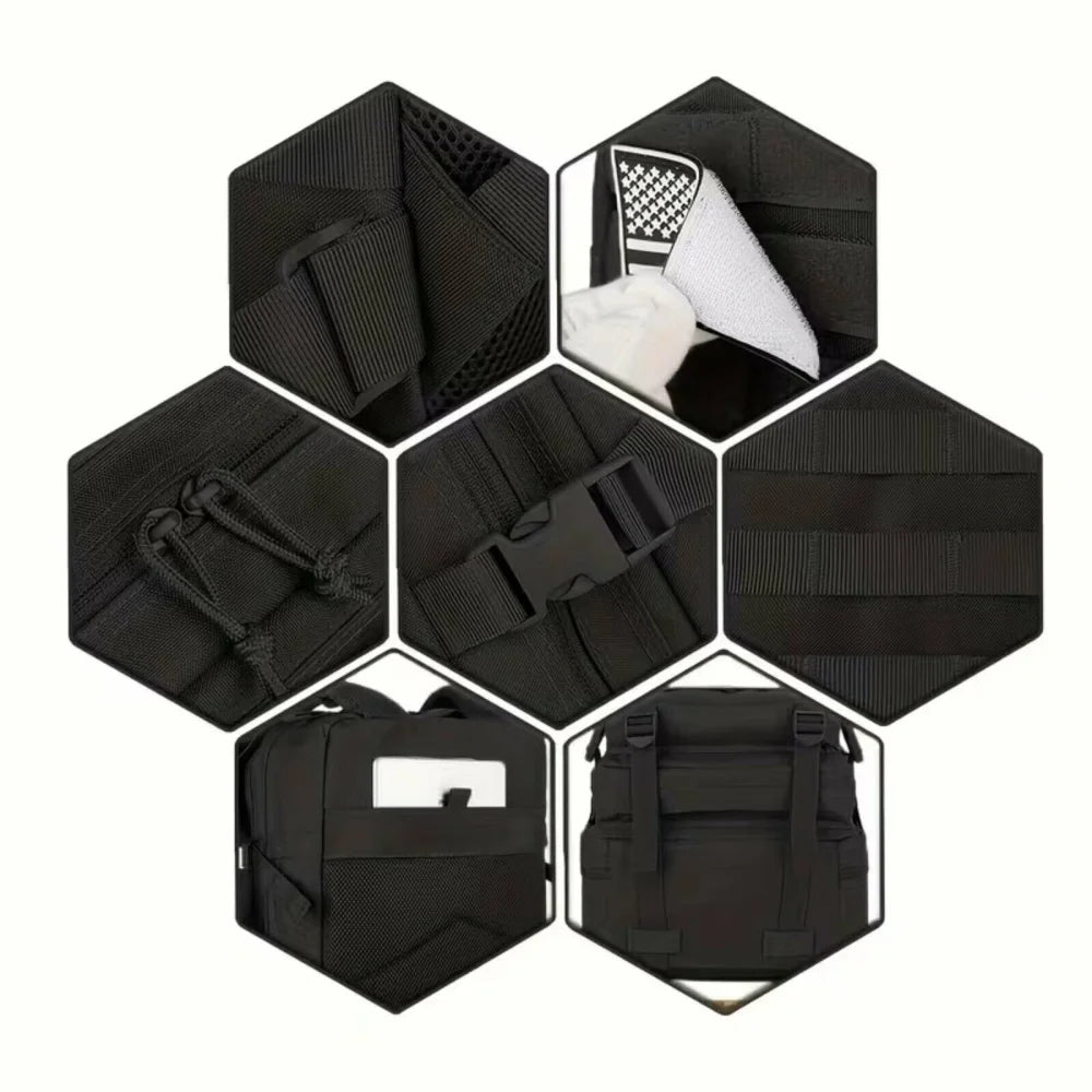 Taktischer Mehrzweck-Rucksack Militär-Rucksack Armee Touristen ca. 45 L - WS-Trend.de